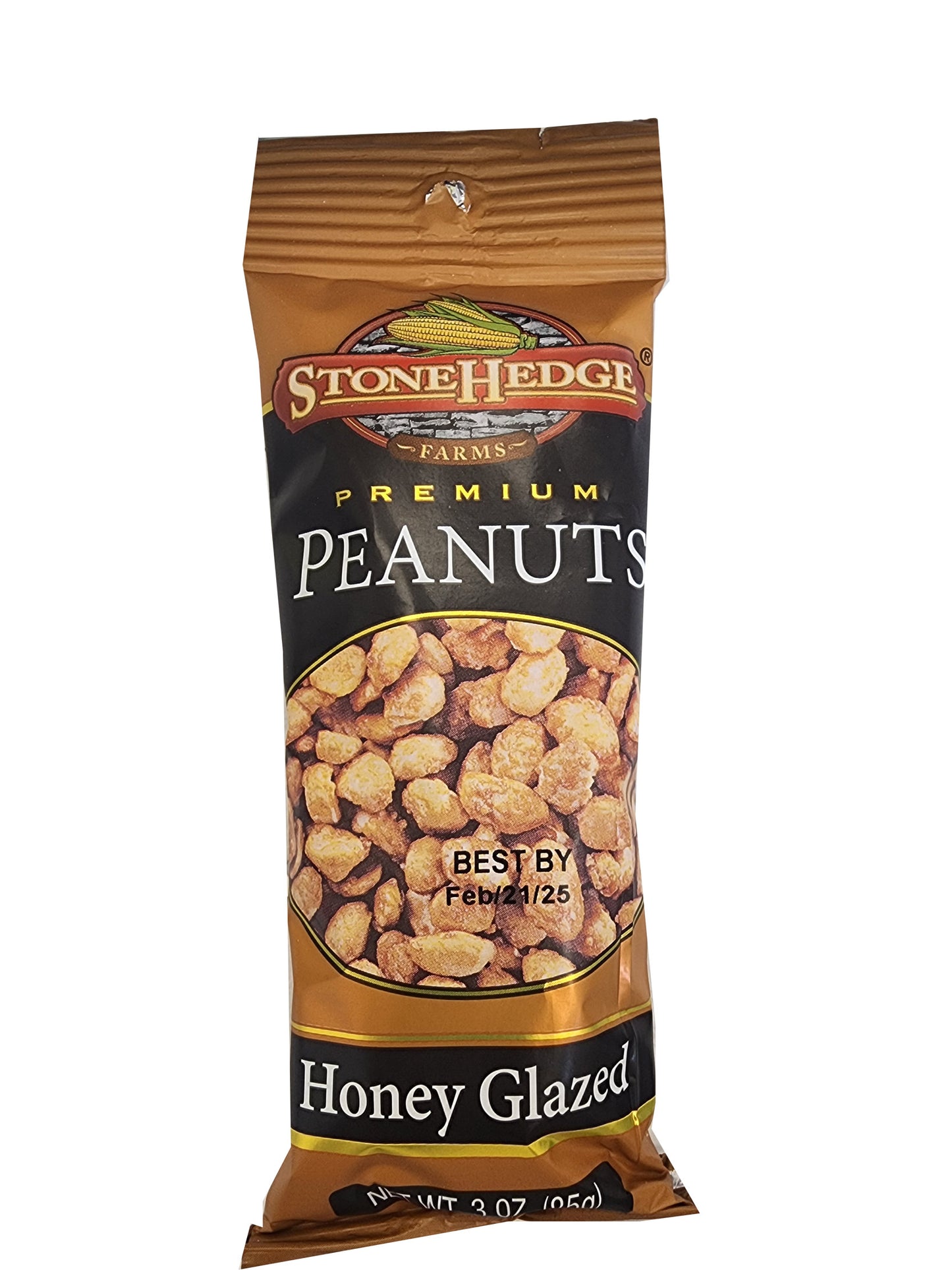 Honey Peanuts 3oz bag